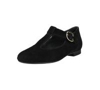 Riemchenballerina PAUL GREEN "Paul Green Ballerinas Leder", Damen, Gr. 39, Leder, schwarz, Schuhe Riemchenballerina (85715429-39) schwarz
