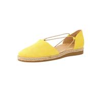 Espadrille PAUL GREEN "Paul Green Halbschuhe Veloursleder", Damen, Gr. 40, gelb (sun), Veloursleder, casual, Schuhe (34858816-40) sun