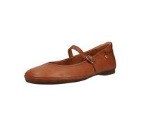 Riemchenballerina PIKOLINOS "PIKOLINOS Ballerinas Leder", Damen, Gr. 36, brandy, Leder, Schuhe Riemchenballerina (57231353-36) brandy