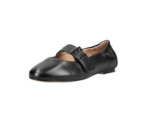 Riemchenballerina REGARDE LE CIEL "Regarde Le Ciel Ballerinas Leder", Damen, Gr. 39, schwarz, Leder, Schuhe Riemchenballerina (96754560-39) schwarz