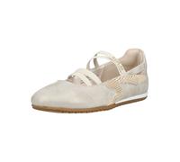 Riemchenballerina REPLAY "Replay Ballerinas Lederimitat", Damen, Gr. 38, beige (platin), Lederimitat, Schuhe Riemchenballerina (11841155-38) platin