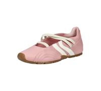 Riemchenballerina STEVE MADDEN "STEVE MADDEN Ballerinas Leder", Damen, Gr. 39, pink, weiß, Leder, Schuhe Riemchenballerina (71571169-39) pink, weiß