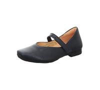 Riemchenballerina THINK "Think Ballerinas Leder", Damen, Gr. 38,5, navy, Leder, Schuhe Riemchenballerina (24934403-38,5) navy