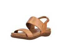 Riemchensandale ANDREA CONTI "Andrea Conti Sandalen Leder", Damen, Gr. 38, cognac, Leder, Schuhe Riemchensandale (10524313-38) cognac