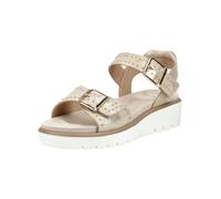 Riemchensandale ARA "Ara Sandalen Glattleder", Damen, Gr. 40, beige, Glattleder, Schuhe Riemchensandale (85921458-40) beige