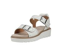 Riemchensandale ARA "Ara Sandalen Glattleder", Damen, Gr. 42, weiß, Glattleder, Schuhe Riemchensandale (11864354-42) weiß