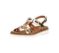 Riemchensandale ARA "Ara Sandalen Glattleder", Damen, Gr. 42, whisky, Glattleder, Schuhe Riemchensandale (63452359-42) whisky
