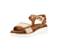 Riemchensandale ARA "Ara Sandalen Leder", Damen, Gr. 38, cognac, Leder, Schuhe Riemchensandale (58854850-38) cognac