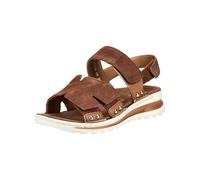 Riemchensandale ARA "Ara Sandalen Veloursleder", Damen, Gr. 39, braun, Veloursleder, Schuhe Riemchensandale (59649403-39) braun
