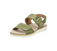 Riemchensandale ARA "Ara Sandalen Veloursleder", Damen, Gr. 43, grün, Veloursleder, Schuhe Riemchensandale (78566413-43) grün