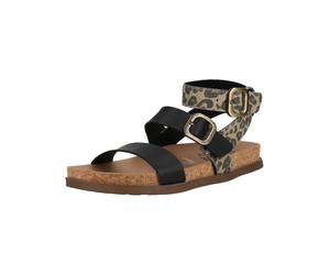 Riemchensandale BLOWFISH "Blowfish Sandalen Lederimitat", Damen, Gr. 38, beige (schwarz), Lederimitat, Schuhe Riemchensandale (88778823-38) schwarz