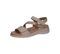 Riemchensandale CAPRICE "Caprice Sandalen Leder", Damen, Gr. 36, weiß (sanftes weiß), Leder, Schuhe Riemchensandale (19729422-36) sanftes weiß