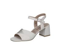 Riemchensandale CAPRICE "Caprice Sandalen Leder", Damen, Gr. 41, vanille, Leder, Schuhe Riemchensandale (36197325-41) vanille
