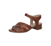 Riemchensandale CAPRICE "Caprice Sandalen Nappaleder", Damen, Gr. 37, cognac, Nappaleder, Schuhe Riemchensandale (62884324-37) cognac
