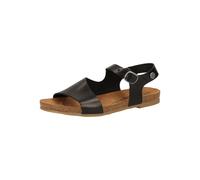 Riemchensandale COSMOS COMFORT "COSMOS Comfort Sandalen Leder", Damen, Gr. 41, schwarz, Leder, Schuhe Riemchensandale (56408430-41)