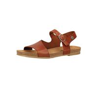 Riemchensandale COSMOS COMFORT "COSMOS Comfort Sandalen Leder", Damen, Gr. 42, kastanie, Leder, Schuhe Riemchensandale (83372033-42) kastanie