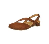 Riemchensandale EL NATURALISTA "El Naturalista Sandalen Leder", Damen, Gr. 42, braun, Leder, Schuhe Riemchensandale (77599460-42) braun