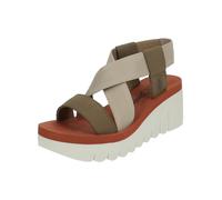 Riemchensandale FLY LONDON "Fly London Sandalen Leder", Damen, Gr. 36, bunt (mehrfarbig), Leder, Schuhe Riemchensandale (72223005-36)