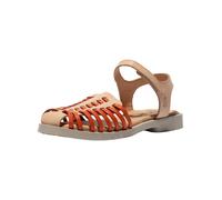 Riemchensandale FLY LONDON "Fly London Sandalen Leder", Damen, Gr. 36, scarlet, Leder, Schuhe Riemchensandale (76123110-36) scarlet