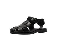 Riemchensandale FLY LONDON "Fly London Sandalen Leder", Damen, Gr. 37, schwarz, schwarz, Leder, Schuhe Riemchensandale (67932868-37) schwarz, schwarz