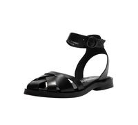 Riemchensandale FLY LONDON "Fly London Sandalen Leder", Damen, Gr. 42, schwarz, schwarz, Leder, Schuhe Riemchensandale (76353920-42) schwarz, schwarz