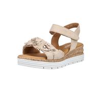 Riemchensandale GABOR COMFORT "Gabor Comfort Sandalen Leder", Damen, Gr. 41, grau, braun, Leder, Schuhe Riemchensandale (43314121-41) grau, braun