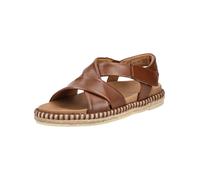 Riemchensandale GABOR "Gabor Sandalen Glattleder", Damen, Gr. 39, cognac, Glattleder, Schuhe Riemchensandale (85765364-39) cognac