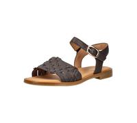 Riemchensandale GABOR "Gabor Sandalen Glattleder", Damen, Gr. 40, dunkelbraun, Glattleder, Schuhe Riemchensandale (85235602-40) dunkelbraun