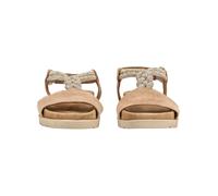 Riemchensandale GABOR "Gabor Sandalen Leder", Damen, Gr. 38, beige, Leder, Schuhe Riemchensandale (53005948-38) beige