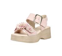 Riemchensandale GABOR "Gabor Sandalen Leder", Damen, Gr. 40, rosa, Leder, Schuhe Riemchensandale (99439965-40) rosa