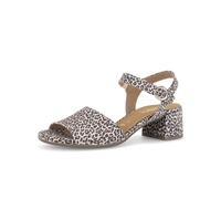 Riemchensandale GABOR "Riemchensandale", Damen, Gr. 35,5, bunt (beige), Schuhe Riemchensandale (55160646-35,5) beige