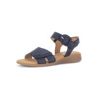 Riemchensandale GABOR "Riemchensandale", Damen, Gr. 36, blau, Schuhe Riemchensandale (48035037-36) blau