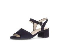 Riemchensandale GABOR "Riemchensandale", Damen, Gr. 36, blau, Schuhe Riemchensandale (60308116-36) blau