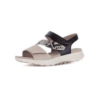 Riemchensandale GABOR "Riemchensandale", Damen, Gr. 37,5, beige (multicolour), Schuhe Riemchensandale (85727467-37,5) multicolour