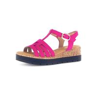 Riemchensandale GABOR "Riemchensandale", Damen, Gr. 37,5, pink, Schuhe Riemchensandale (96595230-37,5)