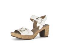 Riemchensandale GABOR "Riemchensandale", Damen, Gr. 37,5, creme, Schuhe Riemchensandale (51559838-37,5) creme