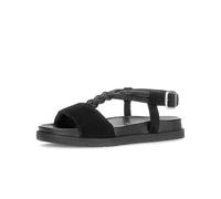 Riemchensandale GABOR "Riemchensandale", Damen, Gr. 37, schwarz, Schuhe Riemchensandale (36676231-37) schwarz