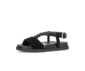 Riemchensandale GABOR "Riemchensandale", Damen, Gr. 37, schwarz, Schuhe Riemchensandale (36676231-37) schwarz