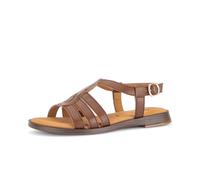 Riemchensandale GABOR "Riemchensandale", Damen, Gr. 38,5, braun, Schuhe Riemchensandale (65778246-38,5) braun
