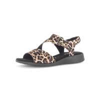 Riemchensandale GABOR "Riemchensandale", Damen, Gr. 38, beige, Schuhe Riemchensandale (38188765-38) beige