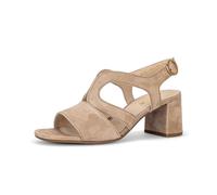 Riemchensandale GABOR "Riemchensandale", Damen, Gr. 38, beige, Schuhe Riemchensandale (98696932-38) beige