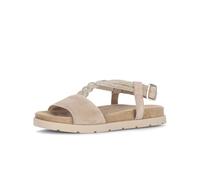 Riemchensandale GABOR "Riemchensandale", Damen, Gr. 39, beige, Schuhe Riemchensandale (91228318-39) beige