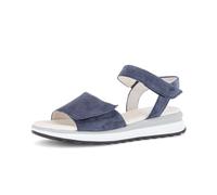 Riemchensandale GABOR "Riemchensandale", Damen, Gr. 40,5, blau, Schuhe Riemchensandale (68042563-40,5) blau