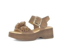 Riemchensandale GABOR "Riemchensandale", Damen, Gr. 40,5, braun, Schuhe Riemchensandale (51860761-40,5) braun