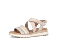 Riemchensandale GABOR "Riemchensandale", Damen, Gr. 40, beige, Schuhe Riemchensandale (21533714-40) beige
