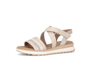 Riemchensandale GABOR "Riemchensandale", Damen, Gr. 40, beige, Schuhe Riemchensandale (21533714-40) beige