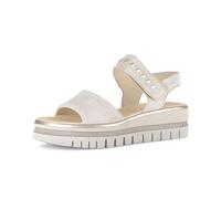 Riemchensandale GABOR "Riemchensandale", Damen, Gr. 40, beige, Schuhe Riemchensandale (54636063-40) beige