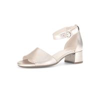 Riemchensandale GABOR "Riemchensandale", Damen, Gr. 40, gold, Schuhe Riemchensandale (88560704-40) gold