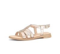 Riemchensandale GABOR "Riemchensandale", Damen, Gr. 40, gold, Schuhe Riemchensandale (92509734-40) gold