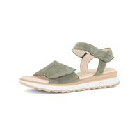 Riemchensandale GABOR "Riemchensandale", Damen, Gr. 40, grün, Schuhe Riemchensandale (20748907-40) grün